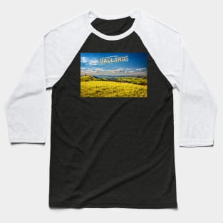 North Dakota Badlands Baseball T-Shirt